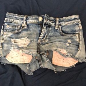 Jean shorts